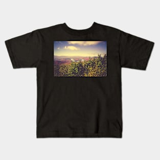 Endless Mountains Forever Free Kids T-Shirt